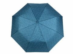 Kraftika 1ks 7 modrá tyrkys dámský skládací deštník