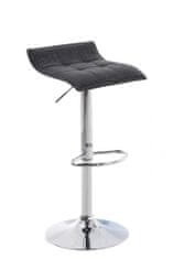 BHM Germany Barová židle Madison, textil, tmavě šedá