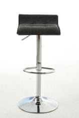 BHM Germany Barová židle Madison, textil, tmavě šedá