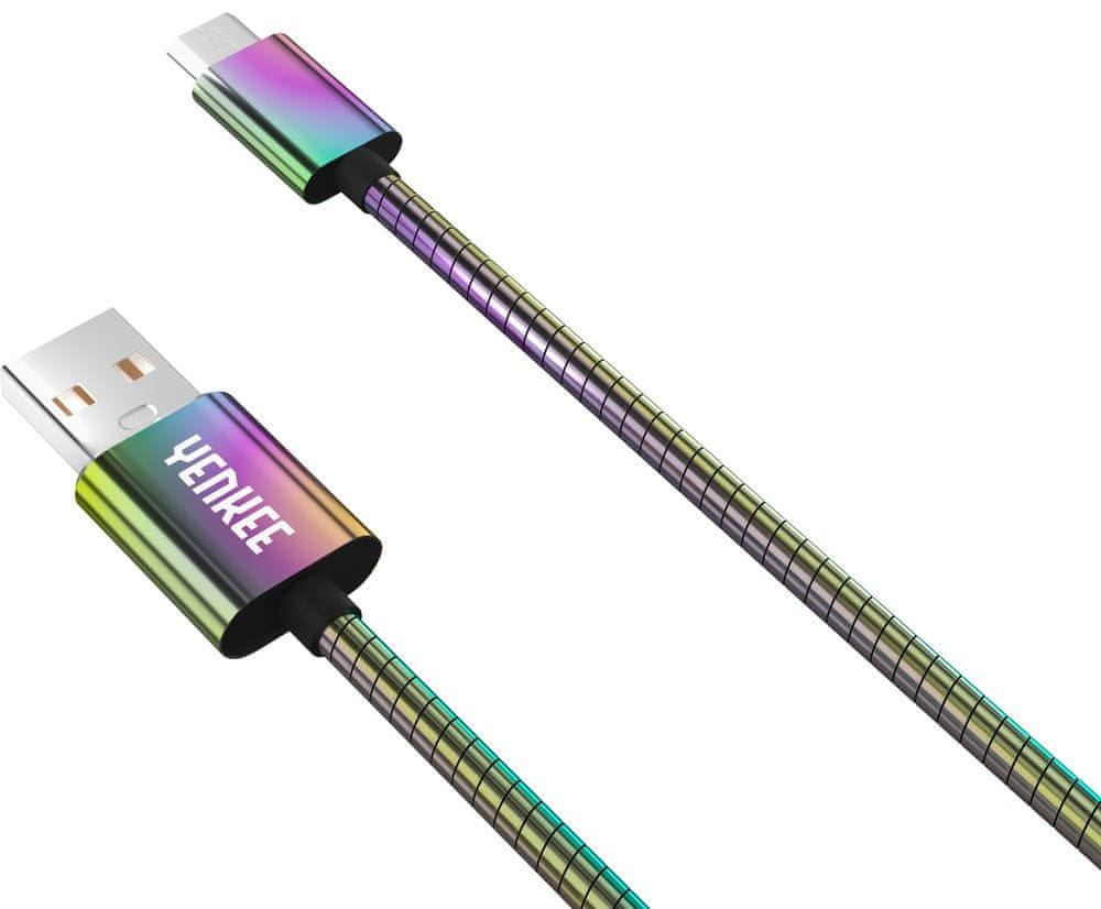 Yenkee YCU 251 Ocel. Micro USB kabel /1 m