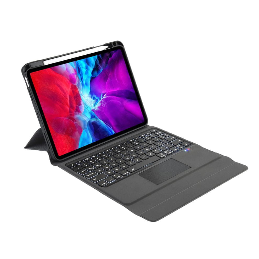 Coteetci Pouzdro s Českou klávesnicí na Apple iPad Pro 12.9 2020 / 2021 61015-BK