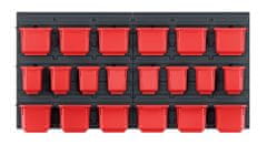 Kistenberg Závěsný panel s 20 boxy na nářadí ORDERLINE 800x165x400