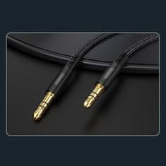 Joyroom Car Stereo audio kabel 3.5 mm jack 1.5m, černý