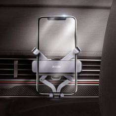 Joyroom Mini Folding držák na mobil do auta, šedý