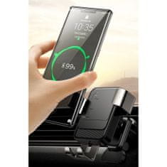 Joyroom Wireless Dashboard držák na mobil do auta, Qi nabíječka 15W, černá