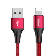 Joyroom Fast Charging kabel USB / Lightning 3A 1m, červený