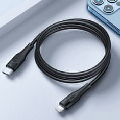 Joyroom Fast Charging kabel USB / Lightning PD 2.4A 20W 1.2m, černý