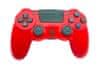 T-GAME DS6 červený bezdrátový herní ovladač pro PS4