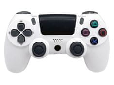 T-GAME DS6 bílý bezdrátový herní ovladač pro PS4
