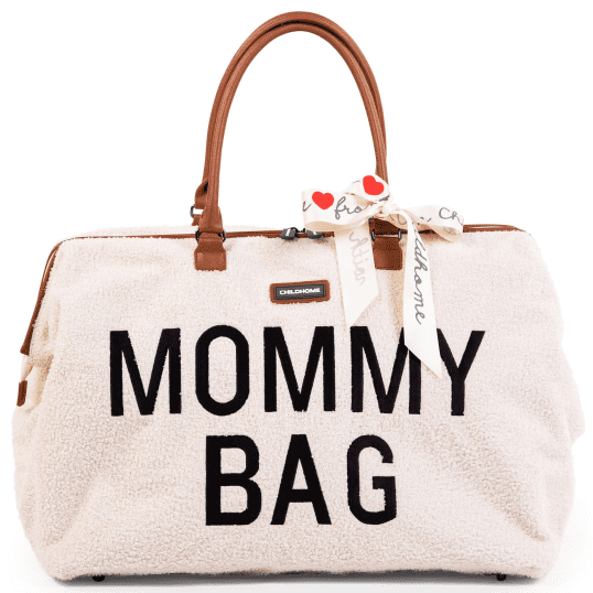 Levně Childhome Přebalovací taška Mommy Bag Teddy Off White