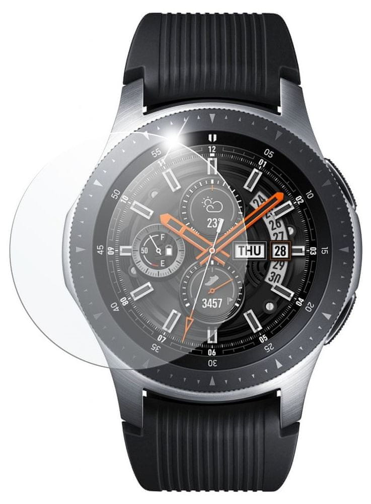 FIXED Ochranné tvrzené sklo pro smartwatch Samsung Galaxy Watch 46mm, 2 ks v balení FIXGW-713, čiré