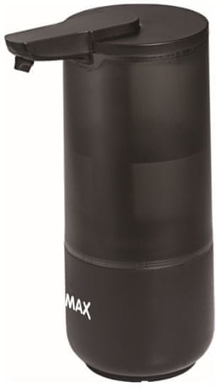 MAX bezdotykový dávkovač na mýdlo, černý (MSD01B)
