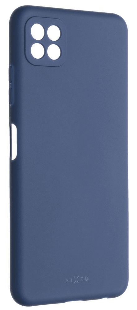 FIXED Zadní pogumovaný kryt Story pro Samsung Galaxy A22 5G FIXST-671-BL, modrý