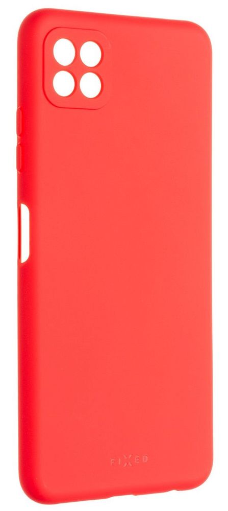 FIXED Zadní pogumovaný kryt Story pro Samsung Galaxy A22 5G FIXST-671-RD, červený