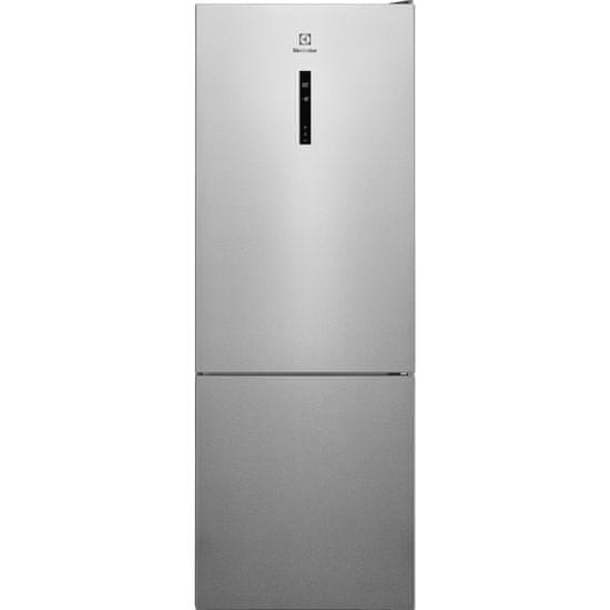 Electrolux volně stojící kombinovaná chladnička LNT7ME46X2 + záruka 10 let na kompresor - s kosmetickou vad