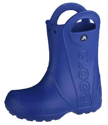 Crocs dětské holínky Handle It Rain Boot Kids 12803-4O5 24,5 tmavě modrá