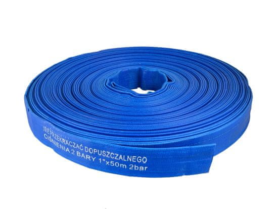 GEKO Plochá hadice PVC 1 " 50m
