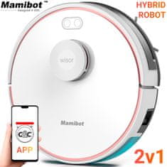 Mamibot robotický vysavač Exvac880 Wisor - použité