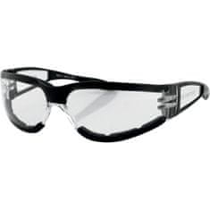 Bobster brýle Shield II Barva skla: čiré, Barva rámečku: černá