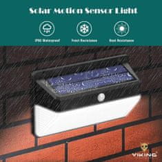 Viking Venkovní solární LED světlo s pohybovým senzorem D118
