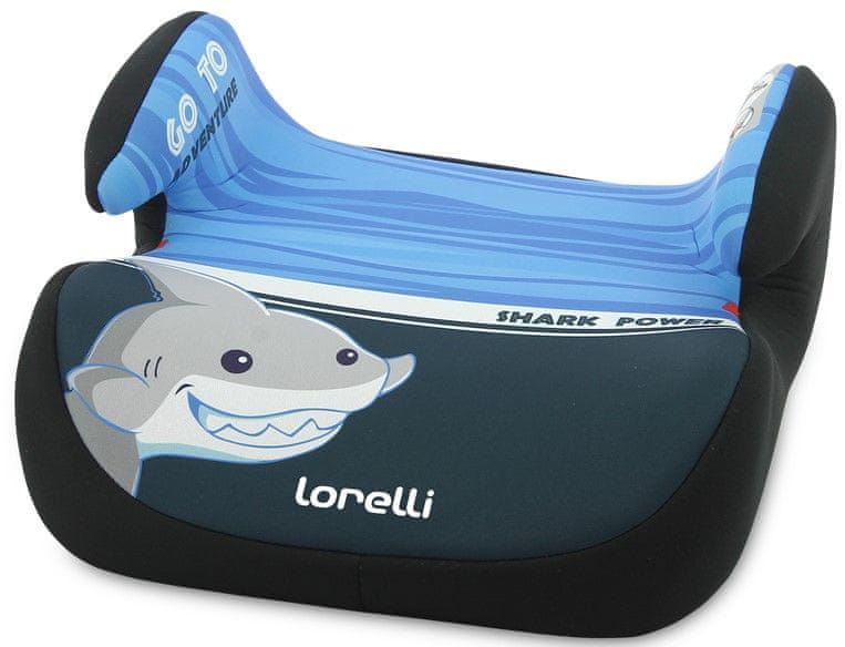 Lorelli Autosedačka TOPO COMFORT 15-36 2021 SHARK LIGHT-DARK BLUE