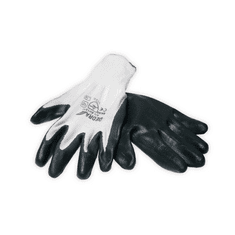 Dedra Ochranné rukavice potažené nitrilem (12 ks) - BH1011-12
