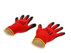 GEKO Pracovní rukavice 8 " Red Nitril