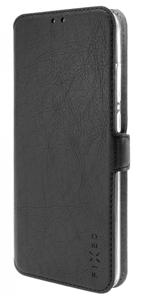 FIXED Tenké pouzdro typu kniha Topic pro Samsung Galaxy A22 FIXTOP-744-BK, černé - rozbaleno