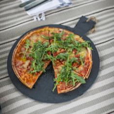 Decor By Glassor Břidlicové servírovací prkénko na pizzu