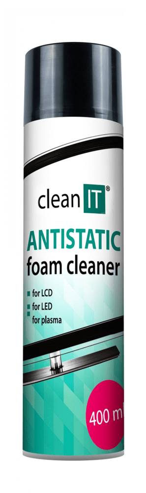 Clean IT Antistatická čisticí pěna na obrazovky, 400 ml CL-172