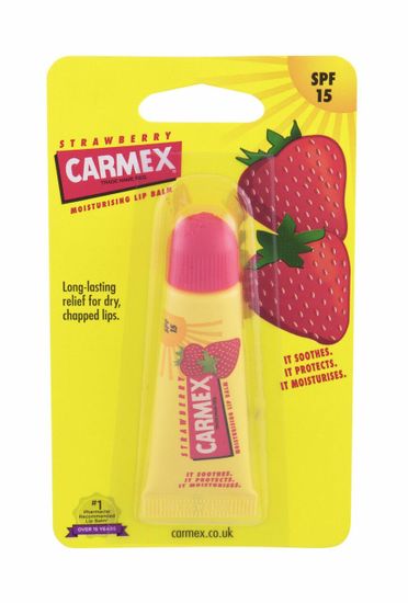 Carmex 10g strawberry spf15, balzám na rty