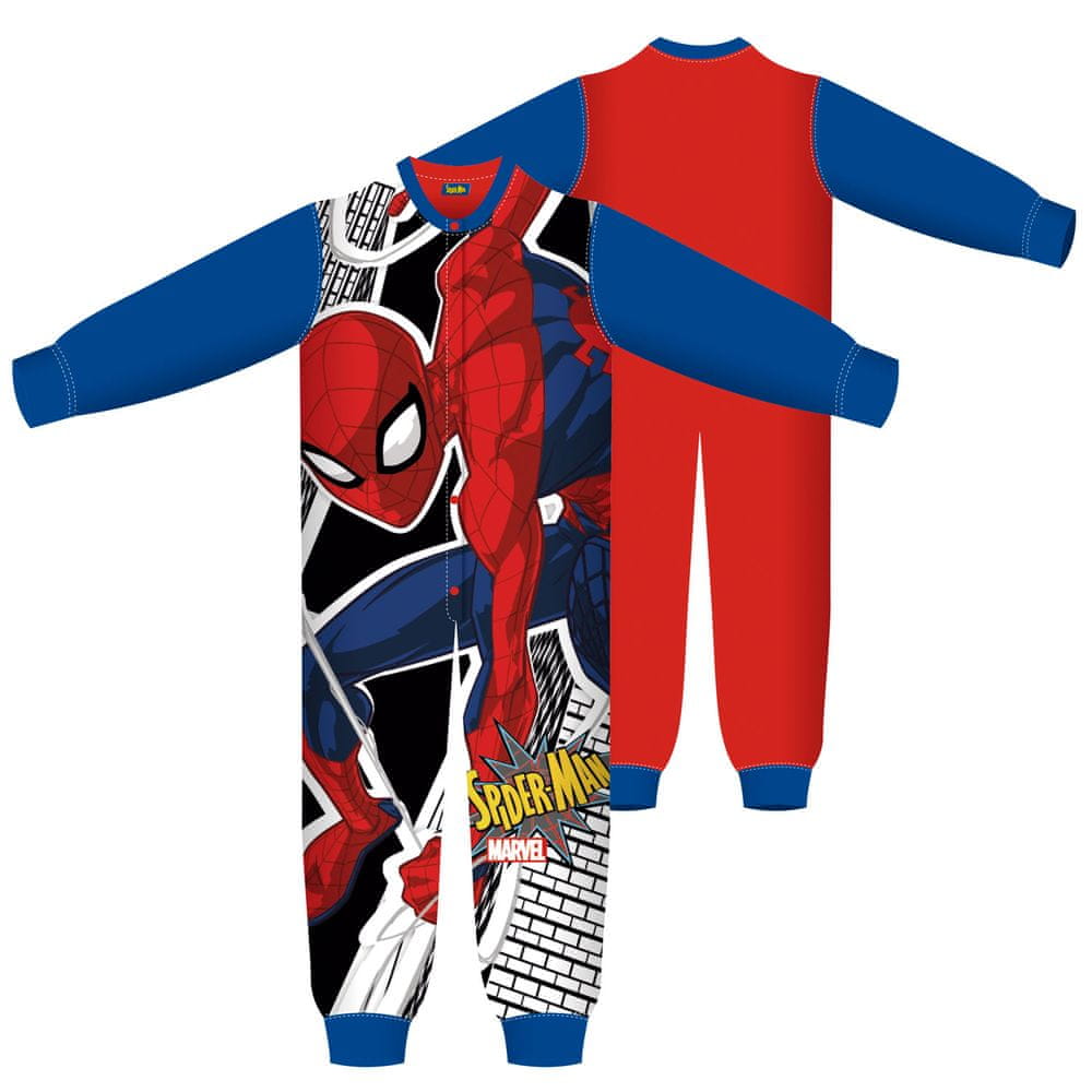 Disney chlapecký overal Spiderman SM14048 červená 104/110