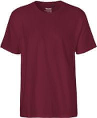 Pánské tričko z bio bavlny Neutral, Velikost 2XL, Barva Vínová