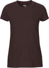 Neutral Dámské tričko z bio bavlny krátký rukáv Neutral, Velikost M, Barva Hnědá