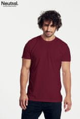 Pánské tričko z bio bavlny s krátkým rukávem Neutral, Velikost L, Barva Světle šedý melír