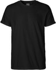 Neutral Pánské tričko z bio bavlny s krátkým rukávem Neutral, Velikost L, Barva Světle šedý melír