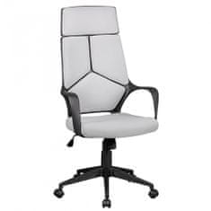 Bruxxi Kancelářská židle Techline, textilní potahovina, šedá