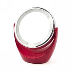 MARTA Kosmetické zrcátko MT-2648, rubínově červený