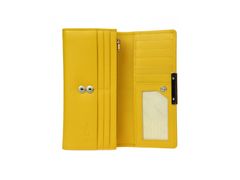 Segali Dámská kožená peněženka SEGALI 7066 žlutá