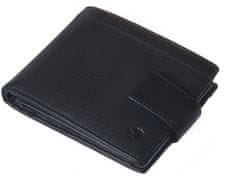 Segali Pánská kožená peněženka SEGALI 01299 černá/hnědá