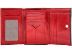 Segali Dámská peněženka kožená 100 B červená