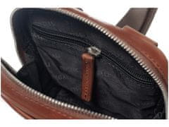 Segali Pánská kožená taška přes rameno SEGALI 2012 koňak