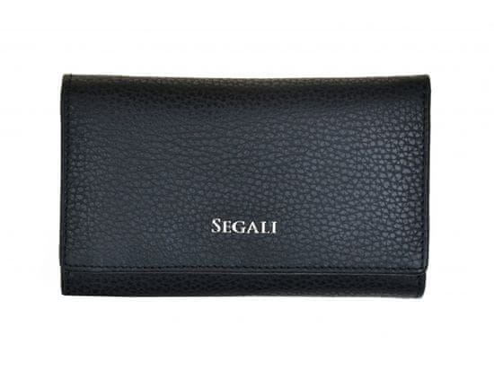 Segali Dámská peněženka kožená SEGALI 7074 B černá