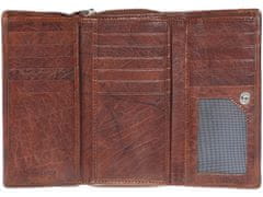 Segali Dámská kožená peněženka SEGALI 1770 georgia hnědá