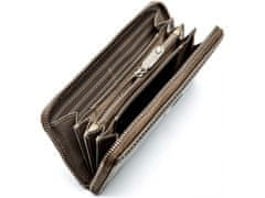 Segali Dámská peněženka kožená 4990 šedá