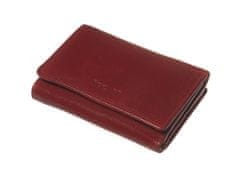 Segali Dámská kožená peněženka 870 portwine