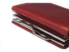 Segali Dámská kožená peněženka 870 portwine