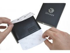 Segali Pánská peněženka kožená SEGALI 1031 černá