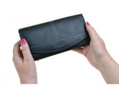 Segali Dámská kožená peněženka SEGALI 7056 černá
