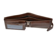 Segali Pánská peněženka kožená SEGALI 2511 hnědá